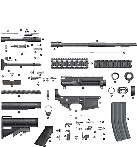 AR-15 Parts (Upper and Lower) – B.E.R.T.S.